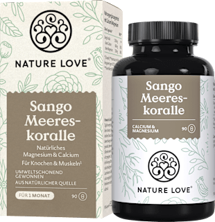 Sango Meereskoralle (Calcium + Magnesium) Kapseln 90 St Nature Love