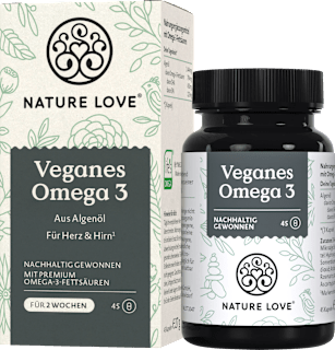 Omega-3 vegan Kapseln 45 St Nature Love