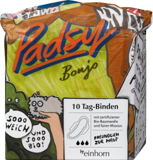 Padsy Bonjo Tag-Binden einhorn