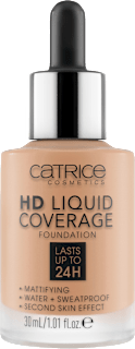 Tekoča podlaga HD Liquid Coverage, 040 Warm Beige CATRICE
