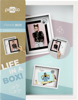Rahmen Frame Box weiß 20 x 25 cm magnetisch pixolo