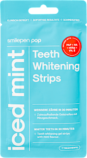 Bleaching Teeth Whitening Strips Iced Mint smilepen pop