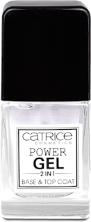 Podkladový a vrchný lak na nechty Power Gel 2v1 CATRICE
