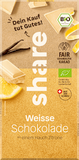 Weisse Schokolade share