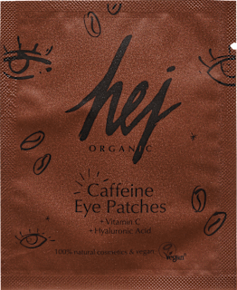 Augenpads Koffein und Vitamin C Boost (1 Paar) hej ORGANIC