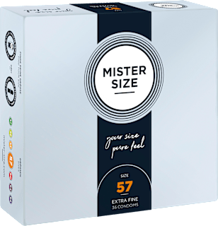 Kondome ultradünn, Breite 57mm (L) MISTER SIZE