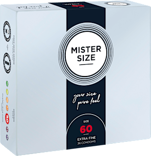 Kondome ultradünn, Breite 60mm (XL) MISTER SIZE