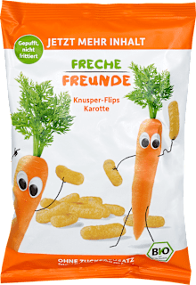 Ukusni flips od mrkve, 12+ mj. Freche Freunde
