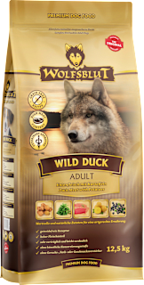 Trockenfutter Hund mit Ente & Kartoffel, wild duck, Adult Wolfsblut