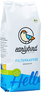 Filterkaffee, gemahlen earlybird coffee
