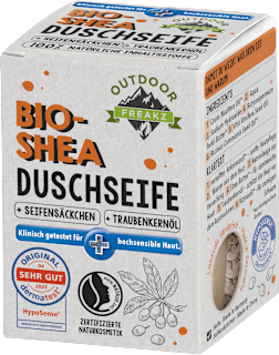 Festes Duschgel Shea Outdoor Freakz