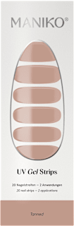 UV Nagelfolien Strip Tanned Maniko