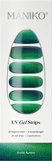 UV Nagelfolien Arctic Aurora Maniko