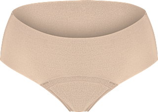 Periodenunterwäsche Hipster Seamless Beige, Gr. 44-46 ooia