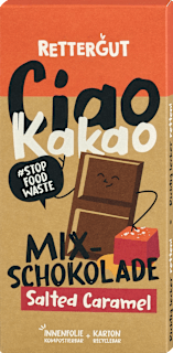 Schokolade Mix Ciao Kakao Salted Caramel followfood
