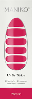 UV Nagelfolien Watermelon Maniko