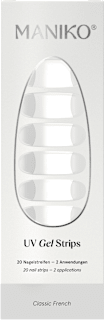 UV Nagelfolien Classic French Maniko