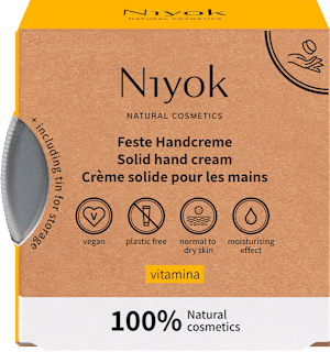 Feste prirodna čvrsta krema za ruke - vitamina Niyok®
