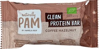 Clean Protein-Riegel Coffee Hazelnut Naturally PAM