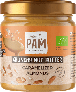 Nussbutter, Crunchy Nut Butter Caramelized Almonds Naturally PAM
