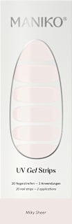 UV Gel Nagelfolien Milky Sheer Maniko