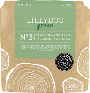 Windeln green Gr. 3 (6-10 kg) Lillydoo green