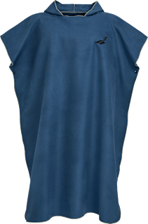Badetuch Poncho marineblau aus Mikrofaser Gr. M FIT-FLIP
