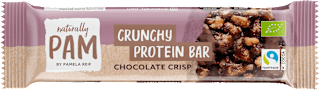 Proteinriegel Crunchy, Chocolate Crisp Naturally PAM
