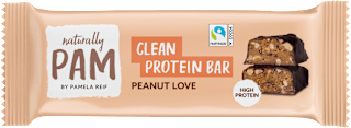 Proteinriegel Clean, Peanut Love Naturally PAM
