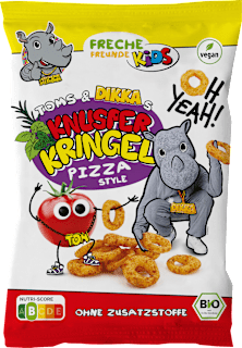 Kindersnack Knusper Kringel Pizza Style Freche Freunde