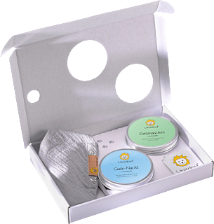 Einsteigerbox Halstuch mini 3tlg. Löwenkind