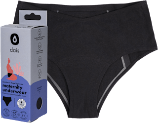 Schwangerschaftsunterwäsche schwarz Gr. XS-S dais