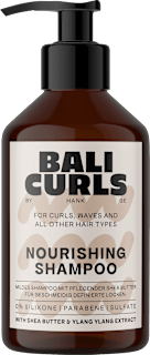 Hranjivi šampon za kovrčavu i valovitu kosu – shea maslac i ylang-ylang BALI CURLS