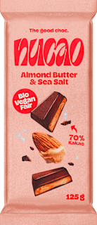 Schokolade Almond Butter & Sea Salt, vegan nucao