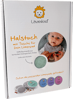 Halstuch mini pistazie  Löwenkind