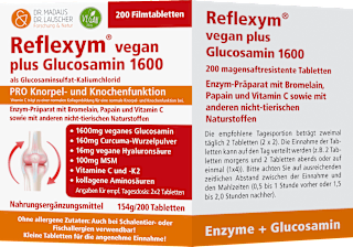 Reflexym vegan plus Glucosamin 1600 Madaus & Lauscher