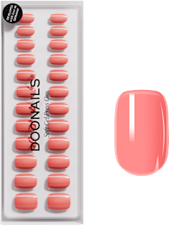 Künstliche Nägel Press Ons Short Square Peach Please Doonails