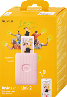 Vrecková tlačiareň instax mini Link 2, ružová instax