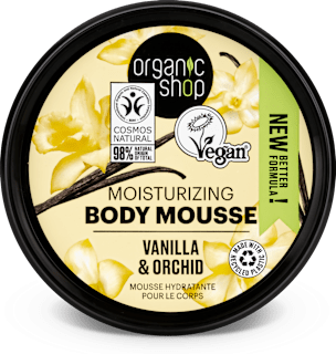 Mousse per il corpo - vaniglia Bourbon organic shop