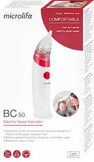Elektrická odsávačka hlienov BC 50 microlife