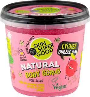 Natural piling za tijelo - Lichee Bubble Gum SKIN SUPER GOOD
