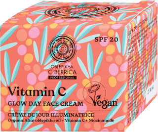 Oblepikha C-Berrica dnevna krema za obraz Vitamin C, ZF 20 NATURA SIBERICA