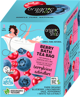 Berry Tea Bag kupka – bobičasto voće organic shop