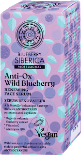 Obnovitveni serum za obraz Blueberry Siberica Anti-Ox Wild Blueberry NATURA SIBERICA