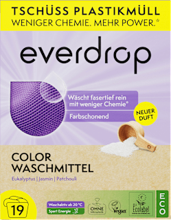 Colorwaschmittel Pulver  everdrop