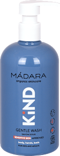 Jemné tekuté mydlo a pena do kúpeľa Kind MÁDARA organic skincare