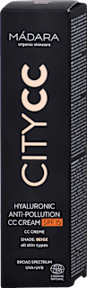 CC krém City CC Hyaluronic Anti-Polution s OF 15 - beige MÁDARA organic skincare