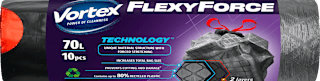 Flexy Froce kese za smeće, 70 l Vortex