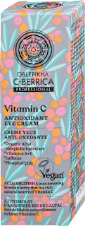 Antioksidantna krema za okoli oči Vitamin C Oblepikha C-Berrica NATURA SIBERICA
