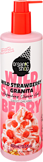 Frissítő tusfürdő gél “Erdei szamócás Granita” organic shop